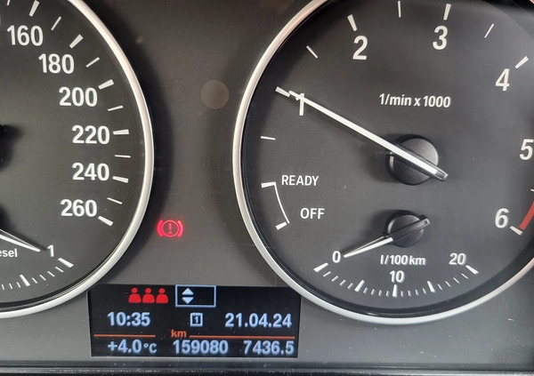 BMW Seria 1 cena 33500 przebieg: 159200, rok produkcji 2015 z Czarnków małe 92